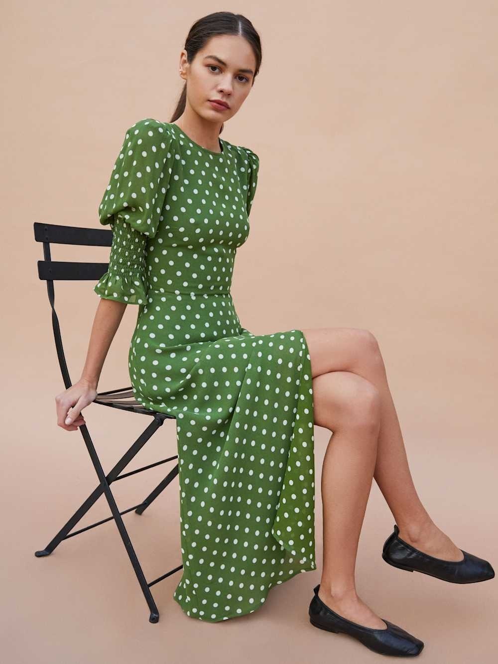 NWT Reformation Carolena Dress size 0 - Picture 2 of 12